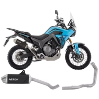 Arrow Indy Race EVO Dark Aluminium Full System Exhaust for Morbidelli T502X 2026