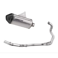 Arrow EXPLORER Titanium Carbon End Cap Full System Exhaust for Suzuki V-Strom 800 De / Se 2025-2026