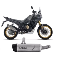 Arrow Indy-Race EVO Titanium Carbon End Cap Exhaust Muffler for Voge Valico 800 DSX Rally 2025-2026