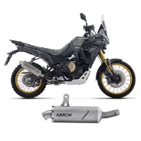 Arrow Indy Race EVO Titanium Exhaust Muffler Steel End Cap for Voge VALICO 800 DSX Rally 2025-2026