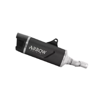 Arrow Indy Race EVO Dark Aluminium Exhaust Muffler Short Version for Honda Forza 750 2025-2026