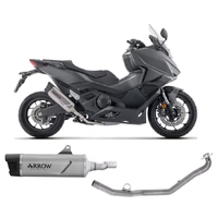Arrow Full System Exhaust Indy Race EVO Long Version Titanium for Honda Forza 750 2025-2026