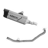 Arrow Full System Exhaust Indy Race EVO Short Version Titanium for Honda Forza 750 2025-2026
