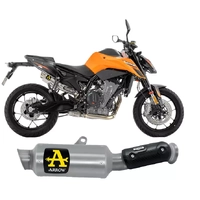 Arrow GP2 Titanium Exhaust Muffler for KTM 790 Duke 2025-2026
