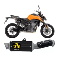 Arrow GP2 Dark Nichrom Exhaust Muffler for KTM 790 Duke 2025-2026