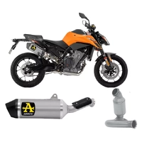 Arrow Race-Tech Titanium Exhaust Muffler + Central Link Pipe for KTM 790 Duke 2025-2026