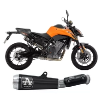 Arrow Pro-Race Nichrom Dark Exhaust Muffler for KTM 790 Duke 2025-2026