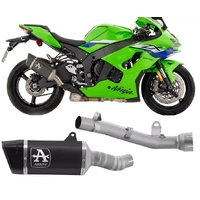 Arrow Semi-Complete Exhaust Track Dark Aluminium / Stainless Steel for Kawasaki ZX-10R / RR 2026