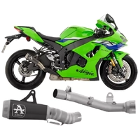 Arrow PRO-RACE Nichrom Dark / Stainless Steel Arrow Semi-Complete Exhaust for Kawasaki ZX-10R / RR 2026