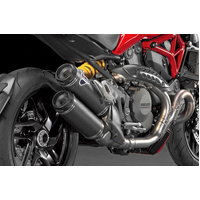 Monster 1200 <2016 homologated silencer