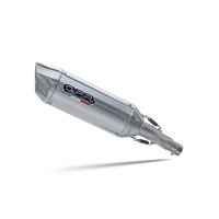 GPR exhaust Benelli Bn 302 S 2015-2016, Furore-X Inox, Homologated legal slip-on exhaust including removable db killer and link pipe