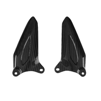 LighTech Right/Left Carbon Heel Guard Kit for Triumph Multiple Models