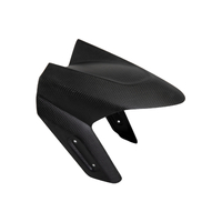 LighTech Carbon Front Mudguard - Matt for Yamaha TMAX 530 20152016