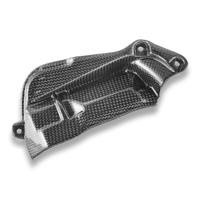 CRB130L - SF-PANIGALE V4 RIGHT REAR HEAD COVER GLOSSY CARBON