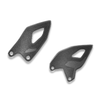 CRB216L - PANIGALE V4 2025 GLOSSY CARBON HEEL GUARDS