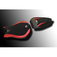 CS129901 - PANIGALE 959/1299 SEAT COVER : Color - BLACK-RED