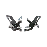 Adjustable Rear Sets With Fixed Foot Pegs for Ducati