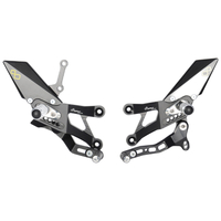 Adjustable Rear Sets With Fixed Foot Pegs for R3 15-24