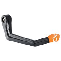 Aluminum Brake Lever Guard - Axle Base 132 mm / Anodized Guard end