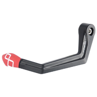 Aluminum Clutch Lever Guard - Axle Base 132 mm / Anodized Guard end