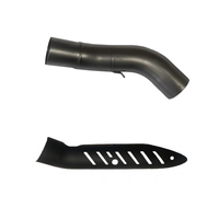 Kawasaki Z900 17-20 Termignoni Link Pipe + Heat Shield