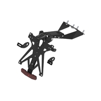 LighTech Adjustable License Plate Holder Kit for Suzuki GSX R125 20172024 / Suzuki GSX S125 20172026