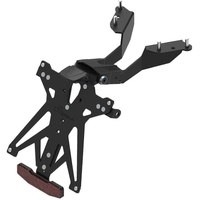 LighTech Adjustable License Plate Holder Kit for Yamaha T MAX TECH MAX 2025 / Yamaha TMAX 560 20222026