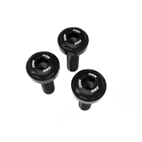 KVT115 - PANIGALE V2 MY 2025 EXHAUST MUFFLERS COVERS SCREWS KIT