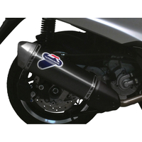 APRILIASR MAX 300 2012-2015 Termignoni Relevance Stainless Steel Racing Silencer with Poppy Sleeve