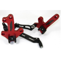 PRDV01 Adjustable rearsets, Rider, DUCATI, Diavel