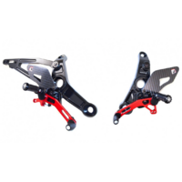 PRM1201 Adjustable rearsets, Rider, DUCATI, Monster