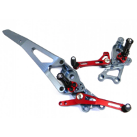 PRNHM01 Adjustable rearsets, Rider, DUCATI, Hypermotard