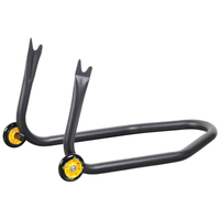 Iron Rear Stand With Forks And 2 Wheels