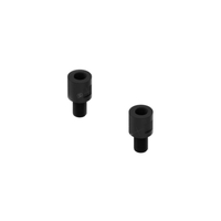 LighTech Mirrors Adaptors Kit With Thread (From M10 X 1.25 Female To M10 X 1.25 Male R + L)