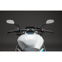LighTech Pair Aluminum Mirrors GEMINI for Aprilia / BMW / Ducati / Honda / KTM / Kawasaki / Suzuki / Yamaha Multiple Models
