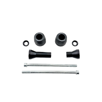 Shock-Absorbing Frame Sliders Kit for Benelli Leoncino 500