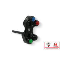 Right handlebar switch Ducati - OEM and RCS Brembo brake master cylinder Pramac racing Limited Edition