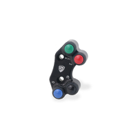 Right handlebar switch Street 4 Buttons - Brembo billet CNC and forged brake master cylinder