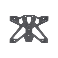 LighTech License plate support with retroreflector and indicators brackets included (For Spain)