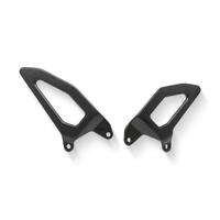 Heel guard kit for our rearsets Ducati Panigale V4 - carbon matt