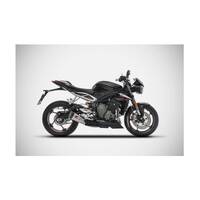 Triumph Street Triple 765 2017 > 2019 racing slip-on