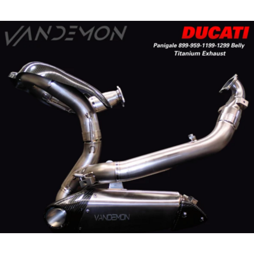 PANI-UBF Panigale 899 / 959 / 1199 / 1299 Full Belly Exhaust