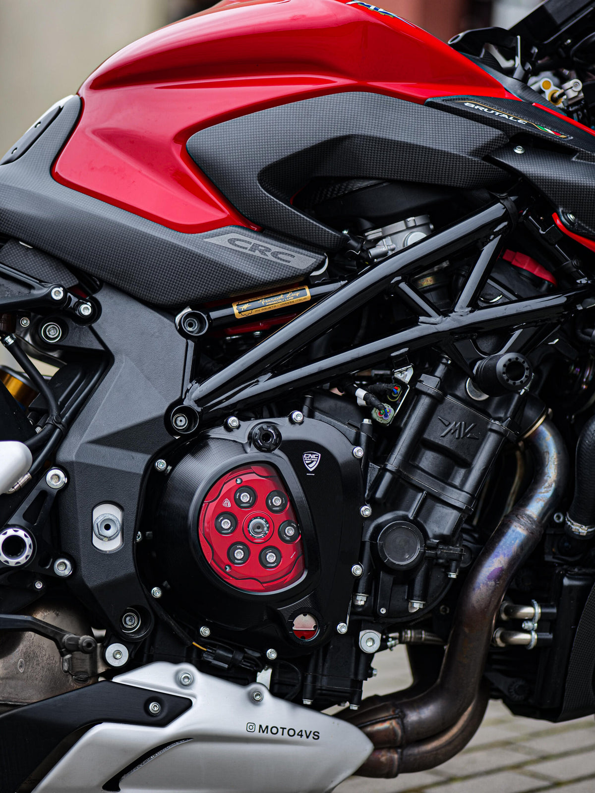 CNC Racing Clear Clutch Cover for MV Agusta 4 Cylinders - CNC Racing image 7