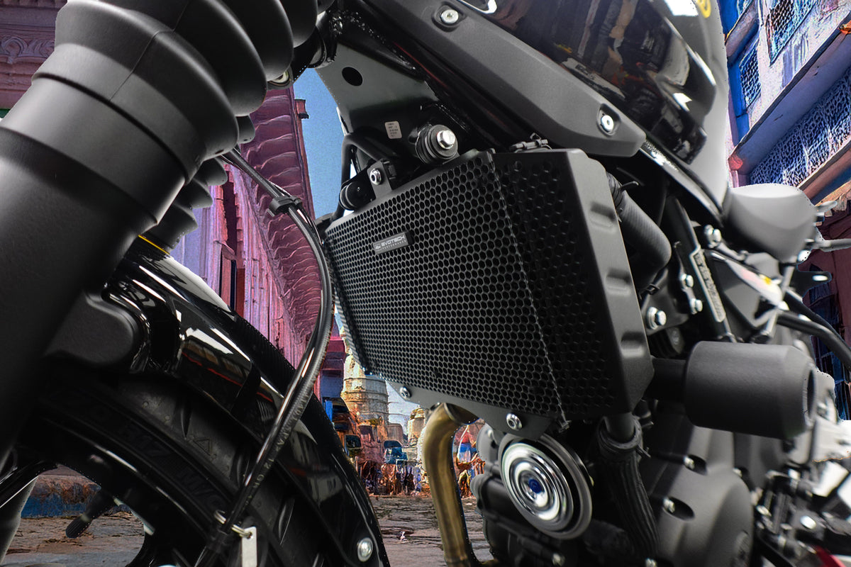 Evotech Radiator Guard - Royal Enfield Himalayan 450 (2024)