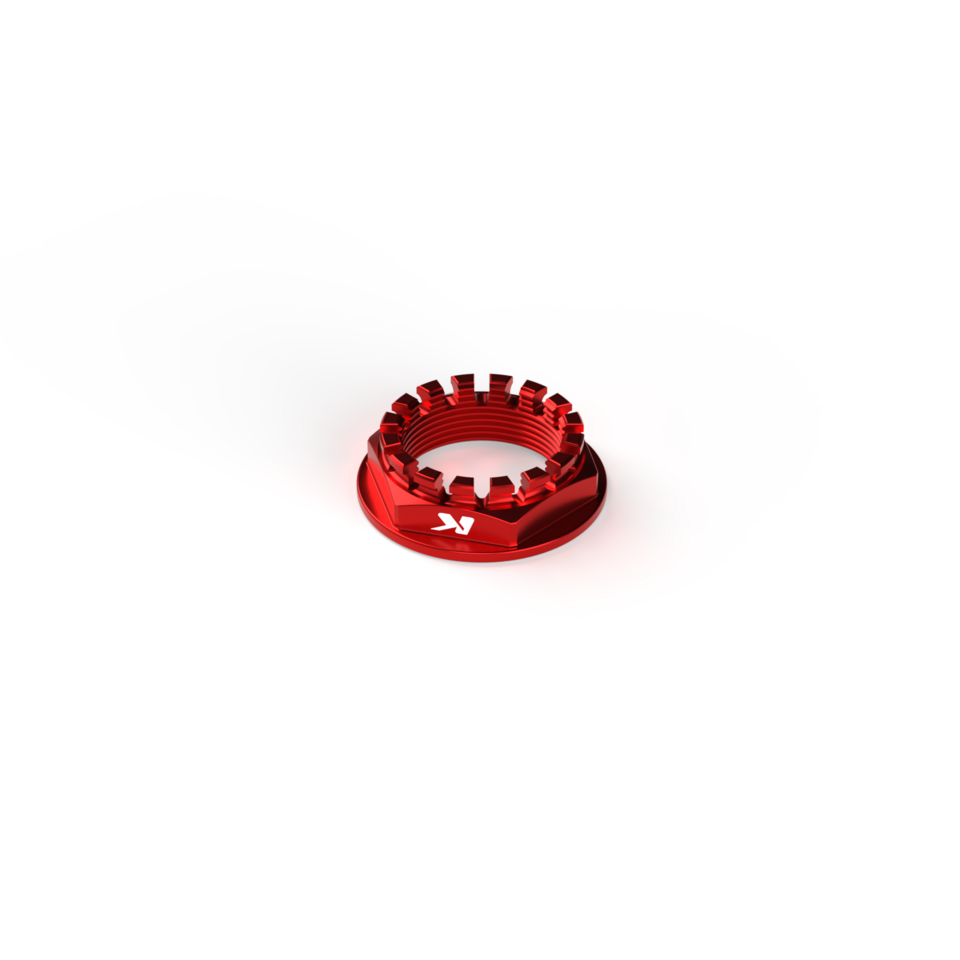 Kbike Rear Wheel Nut M33X1.5 for Ducati – Red