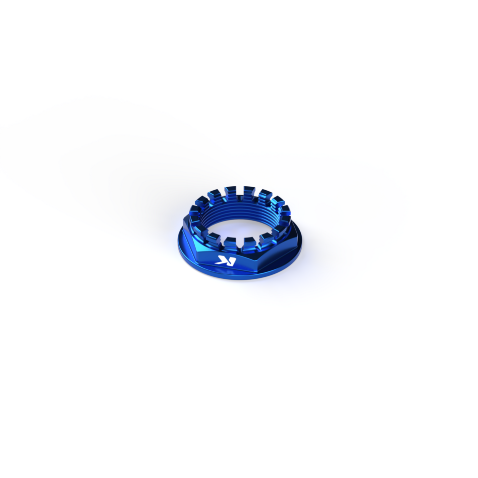 Kbike Rear Wheel Nut M33X1.5 for Ducati – Blue