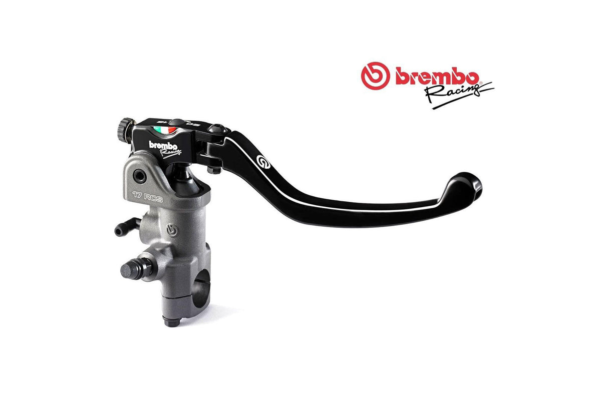 CNC Racing Radial Brake Master Cylinder Brembo 17RCS Folding Lever 18 – 20 Ratio - Brembo