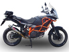 GPR exhaust Ktm Lc 8 Adventure 1090 2017-2020, Deeptone Inox, Racing slip-on exhaust including link pipe - GPR Exhausts