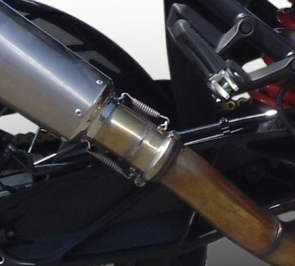 GPR exhaust Ktm Lc 8 Adventure 1090 2017-2020, Albus Evo4, Homologated legal slip-on exhaust including removable db killer and link pipe - GPR Exhausts
