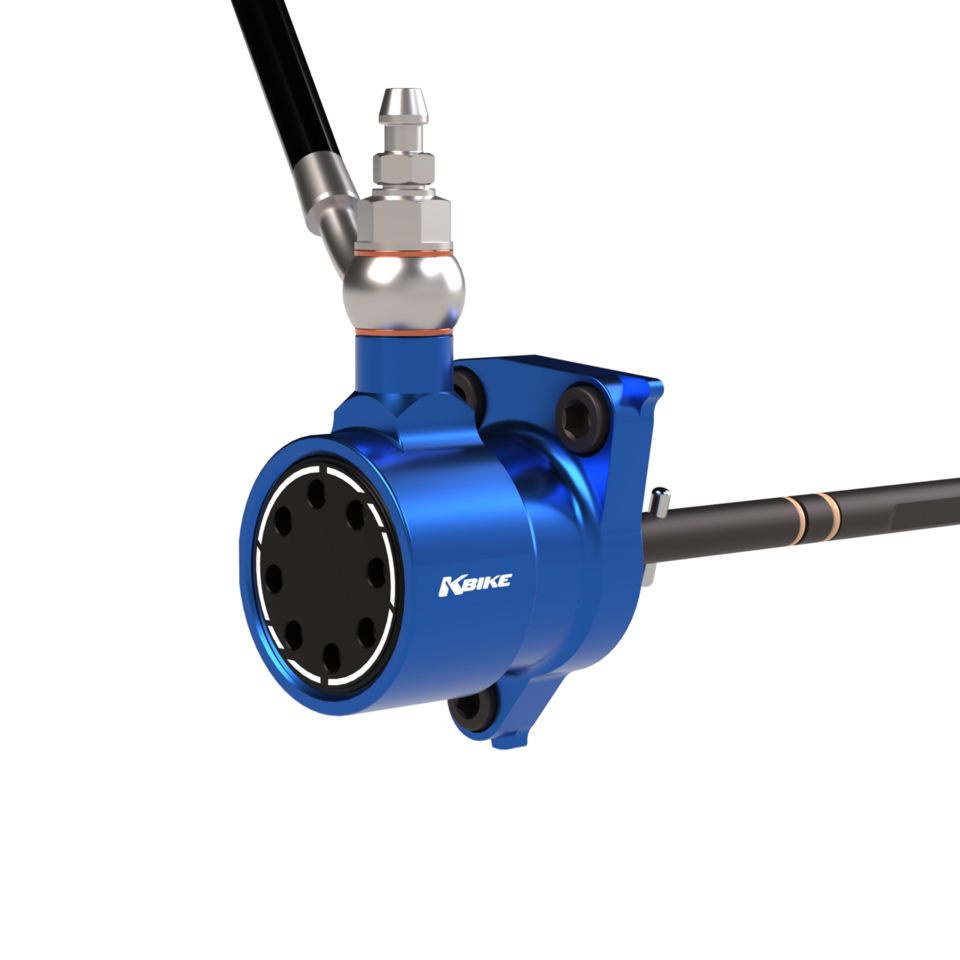 Kbike Clutch Slave Cylinder with Rod 11721122A for Ducati – Blue